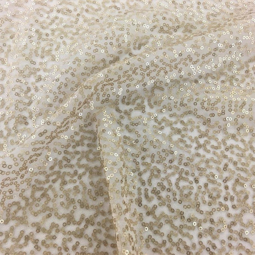 Caviar Dreams Stretch Mesh Sequin Fabric | Blue Moon Fabrics