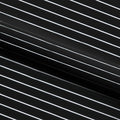 Chicago Foiled Line Spandex Fabric | Blue Moon Fabrics