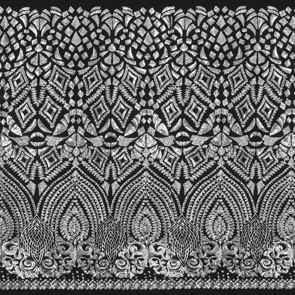 Cleopatra Stretch Mesh Sequin Fabric | Blue Moon Fabrics