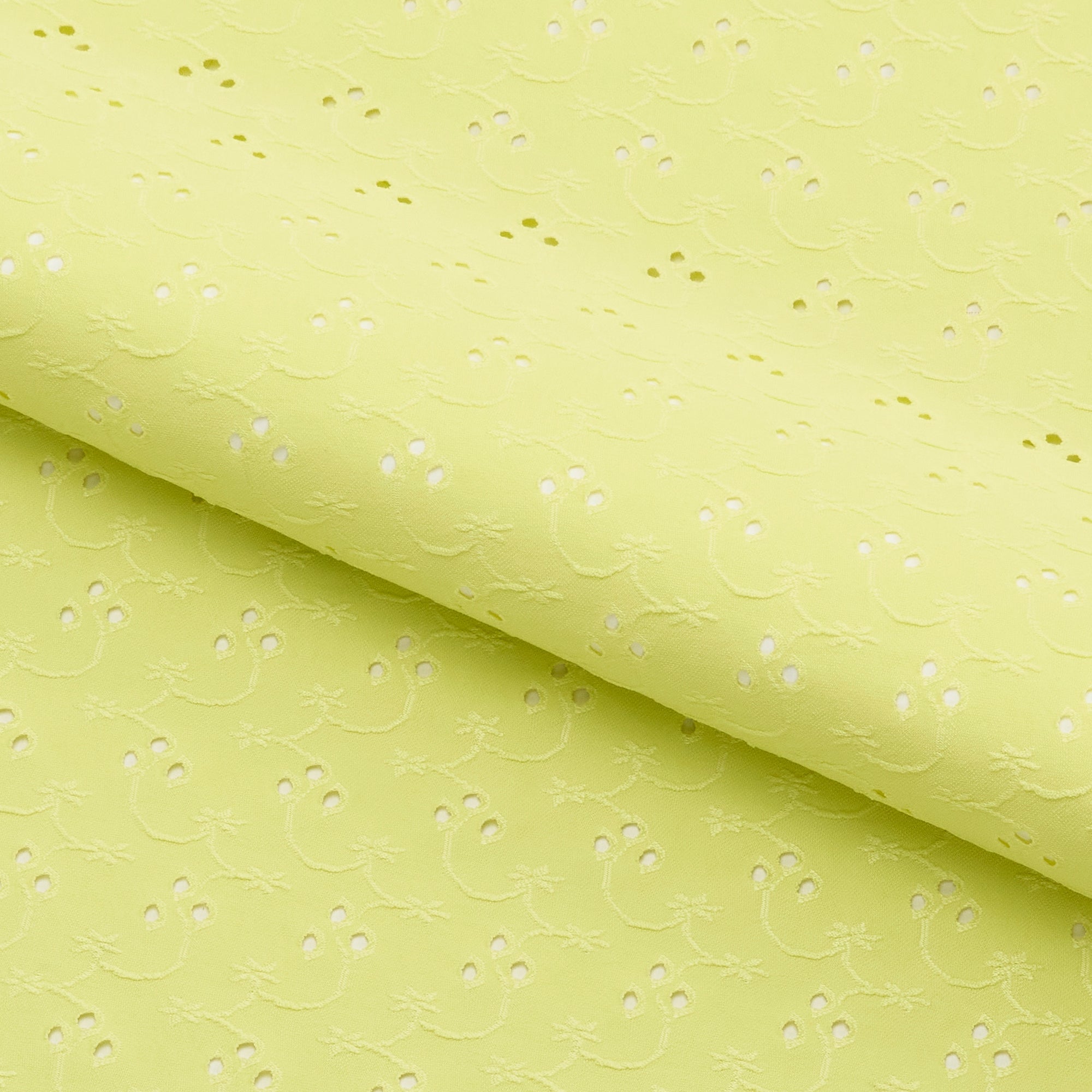 Eyelet Polyester Spandex Jacquard Fabric | Blue Moon Fabrics
