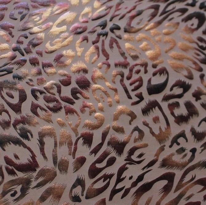 Fierce Foil Printed Superflex Heavy Compression Spandex Fabric | Blue Moon Fabrics