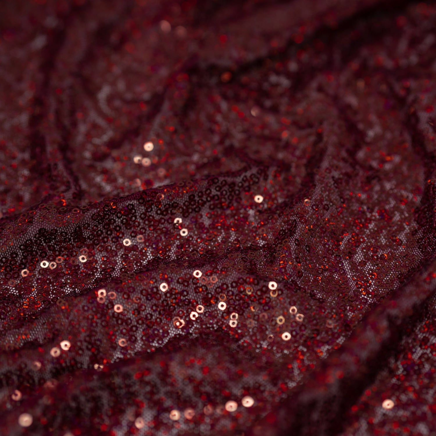 Flirt Stretch Mesh Sequin Fabric | Blue Moon Fabrics