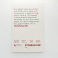 Stonehenge Artist Oil Paper Pad, White 4x6 (12 Sheets)