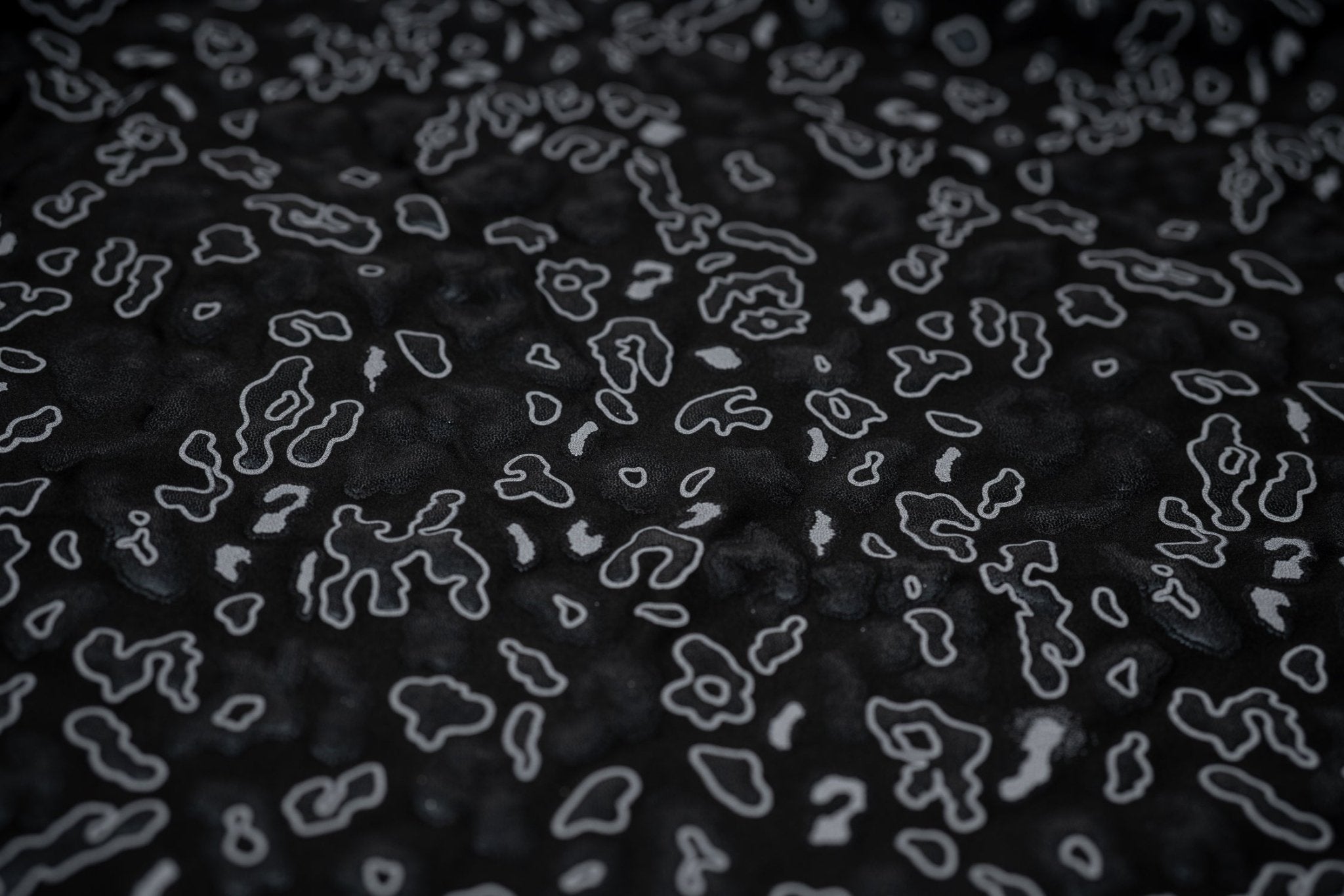 Leo Party Foil Printed Spandex Fabric | Blue Moon Fabrics