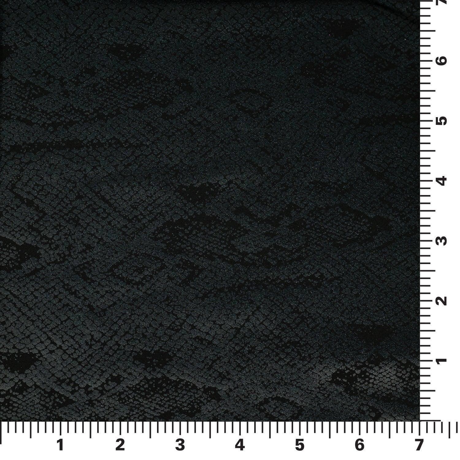 Medusa Snake Skin Foil Printed Spandex Fabric | Blue Moon Fabrics