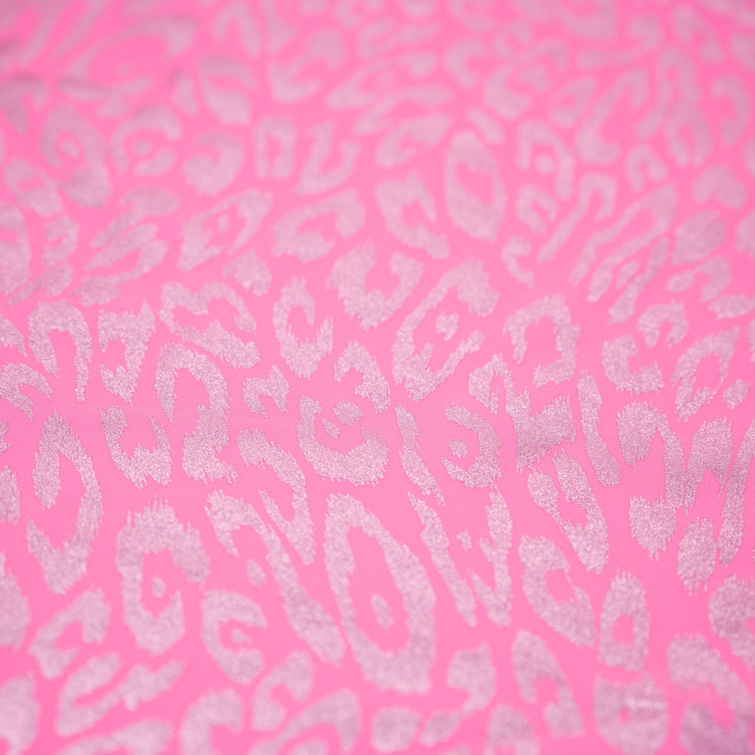 Madagascar Foiled Spandex Fabric | Blue Moon Fabrics