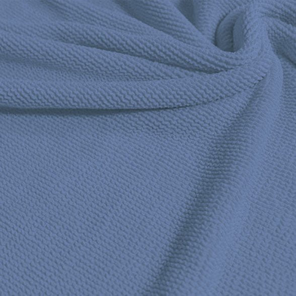 Popcorn Polyester Spandex Jacquard Fabric | Blue Moon Fabrics