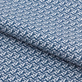 Tetris Blocks Printed On Recycled Spandex Fabric | Blue Moon Fabrics