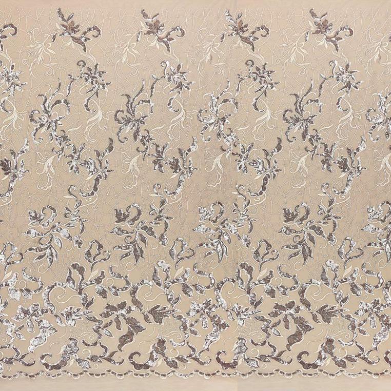 Renaissance Stretch Mesh Sequin Fabric | Blue Moon Fabrics