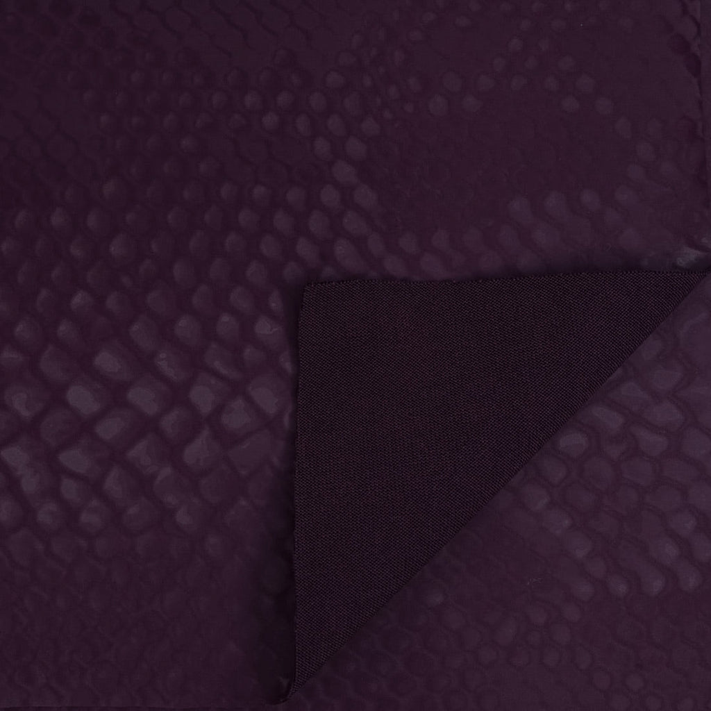 Serpent Polyester spandex Slick Vinyl Fabric | Blue Moon Fabrics