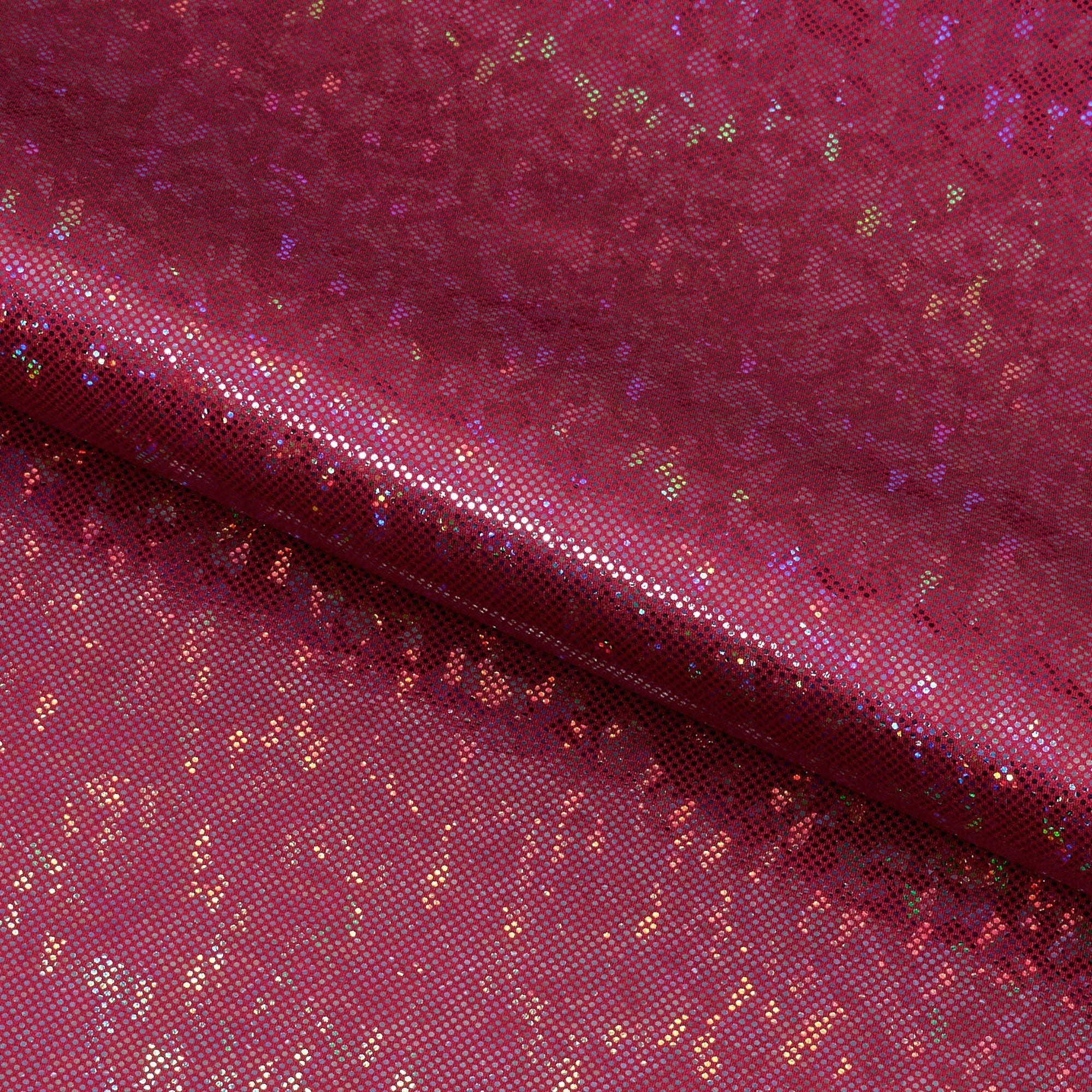 Shattered Glass Foiled Spandex Fabric | Blue Moon Fabrics