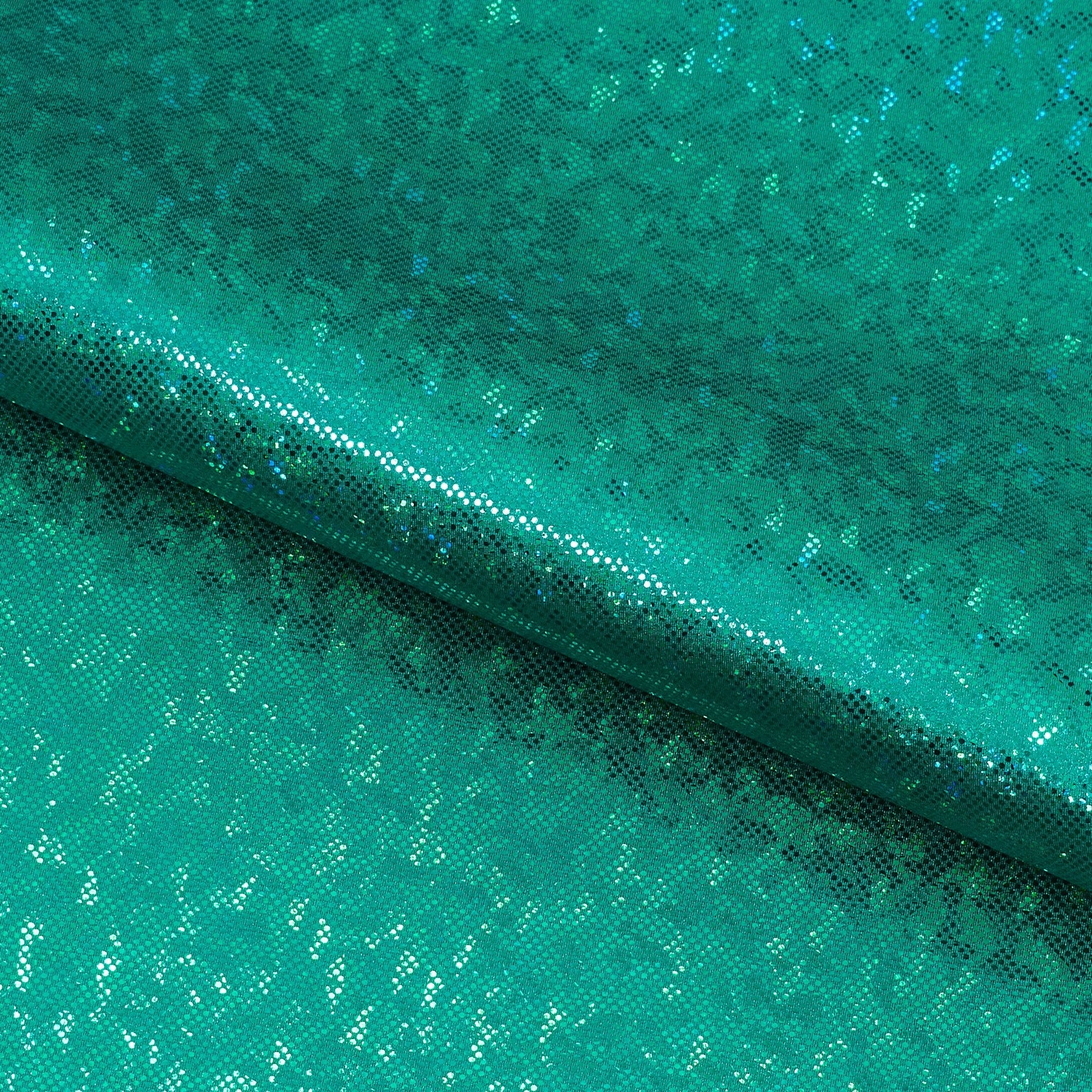 Shattered Glass Foiled Spandex Fabric | Blue Moon Fabrics