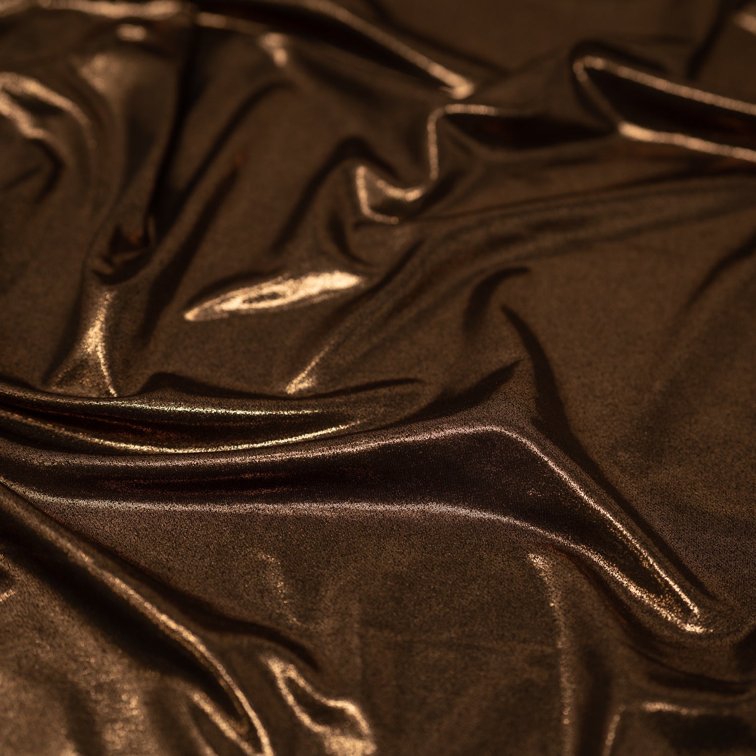 Sheen Foiled Spandex Fabric | Blue Moon Fabrics