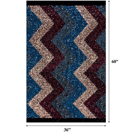Cusco Stretch Velvet Sequin | Blue Moon Fabrics