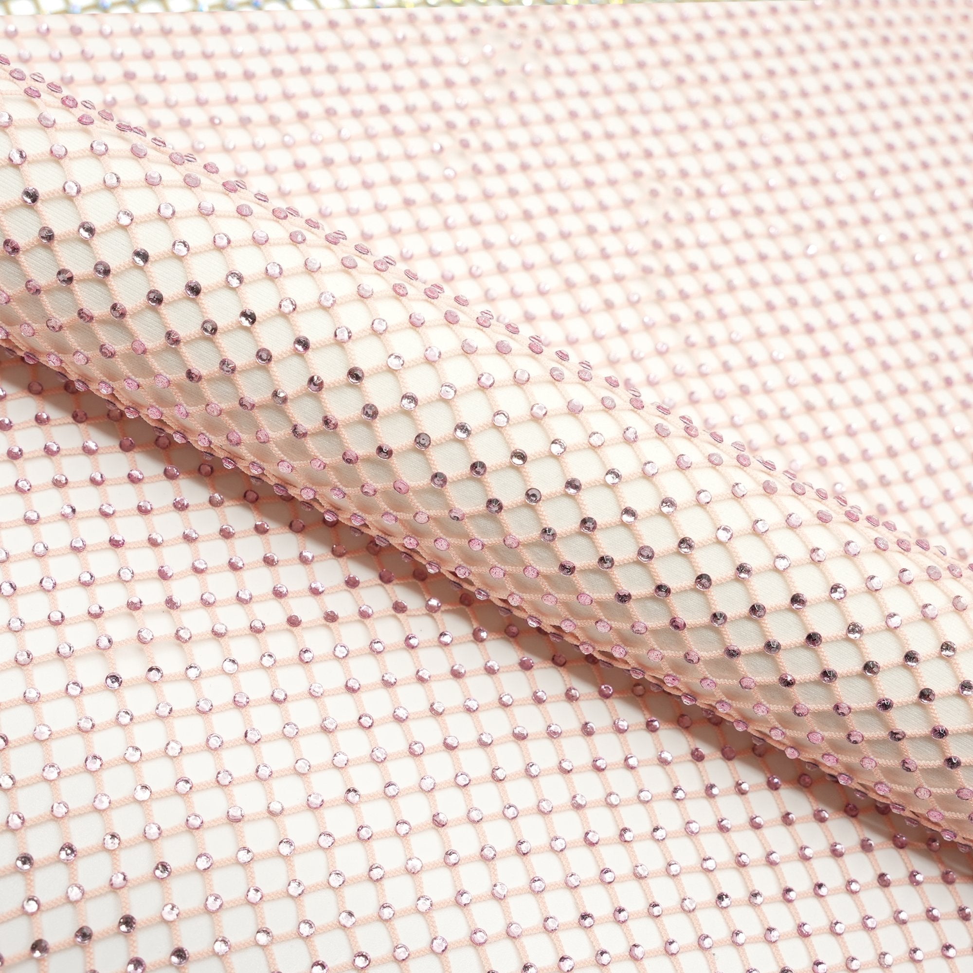 Enigma Diamond Fishnet Fabric | Blue Moon Fabrics