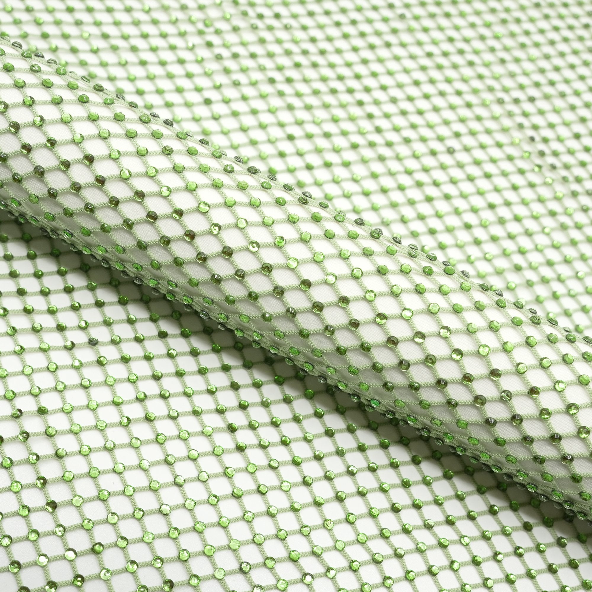 Enigma Diamond Fishnet Fabric | Blue Moon Fabrics