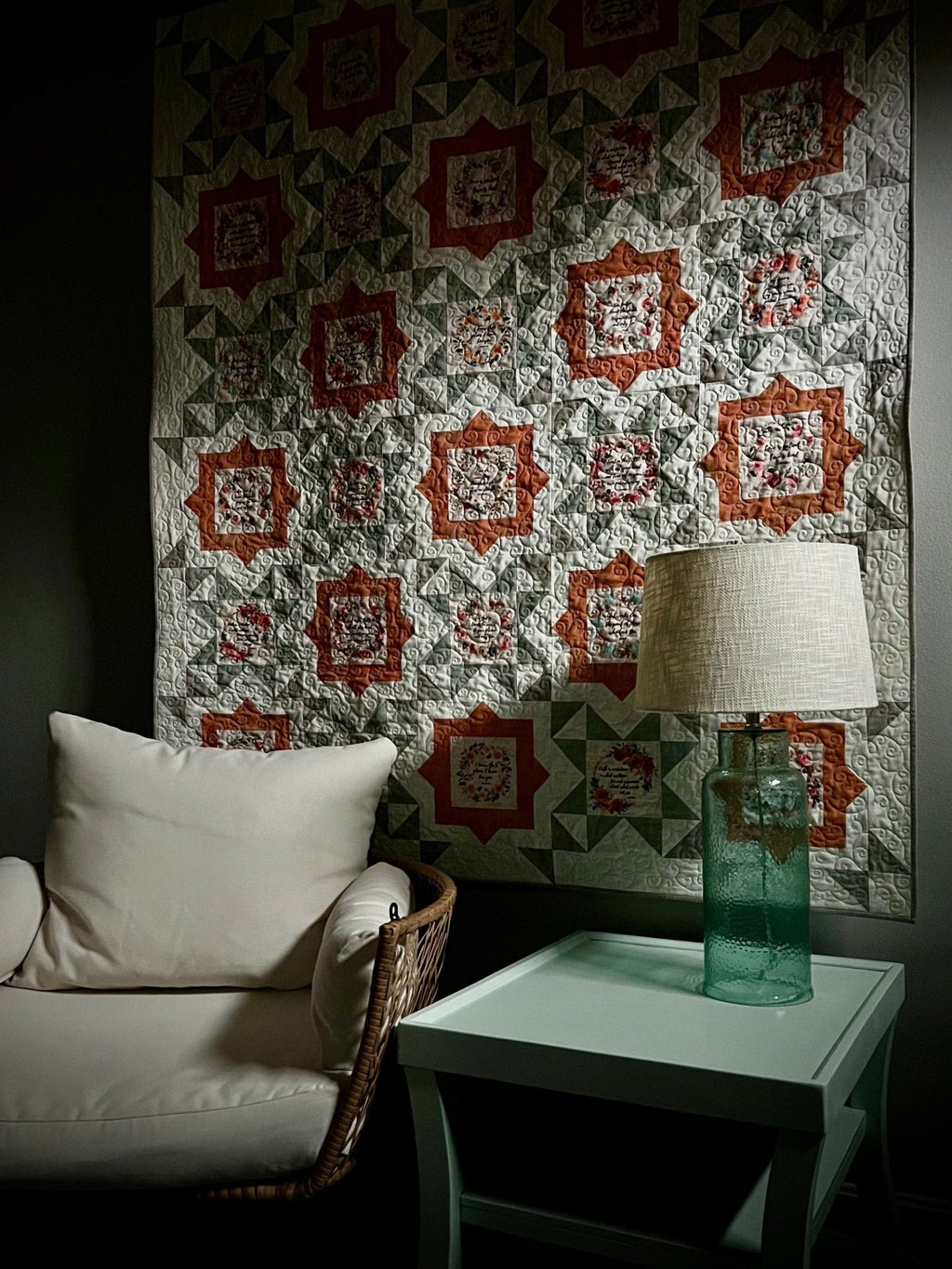 Fussy Frames Quilt Pattern - Paper Print Version